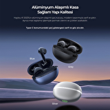 Haylou X1 2023 Gümüş TWS Bluetooth 5.3 Aliminyum Kasa ENC Kablosuz Kulaklık (Haylou Türkiye Garantili)